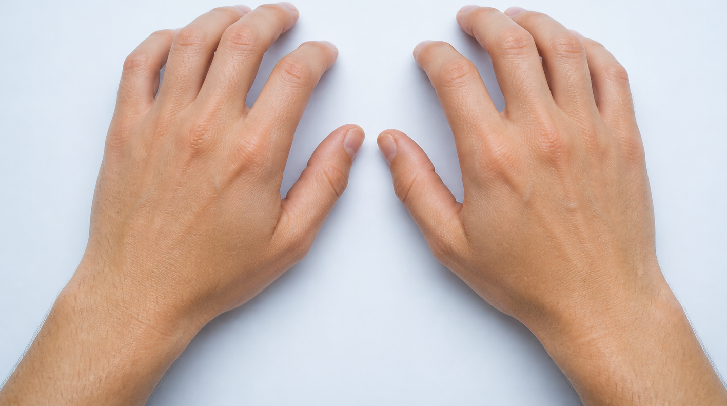 Hand placement guide