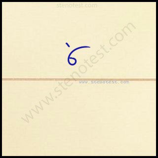 Stenography pattern for As a whole