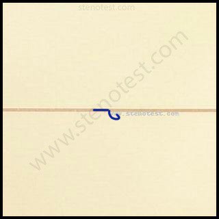 Stenography pattern for Could find